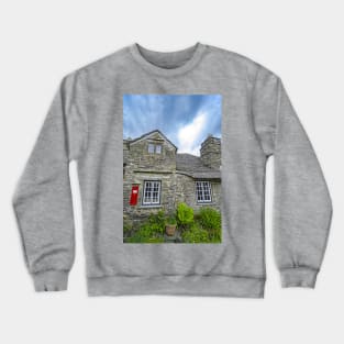 Old Post Office at Tintagel, Cornwall Crewneck Sweatshirt